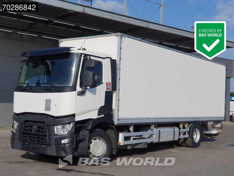Renault T 380 4X2 19tonner Palfinger Ladebordwand Automatic Euro 6 - شاحنة مقفلة: صورة 1 Renault T 380 4X2 19tonner Palfinger Ladebordwand Automatic Euro 6 - شاحنة مقفلة: صورة 1