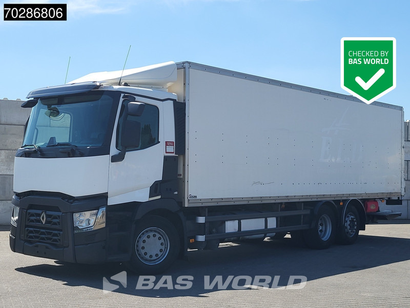 Renault T 380 T 6X2 Ladebordwand Liftachse Hartholz-Boden Euro 6 - شاحنة مقفلة: صورة 1 Renault T 380 T 6X2 Ladebordwand Liftachse Hartholz-Boden Euro 6 - شاحنة مقفلة: صورة 1