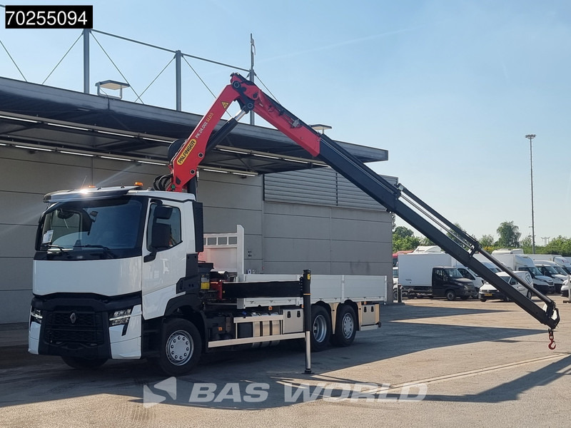 Renault T 440 6X2 2024 NL reg. possible Palfinger PK24.001 SLD Crane Lift+Lenkasche Euro 6 - شاحنات مسطحة, شاحنة كرين: صورة 3 Renault T 440 6X2 2024 NL reg. possible Palfinger PK24.001 SLD Crane Lift+Lenkasche Euro 6 - شاحنات مسطحة, شاحنة كرين: صورة 3