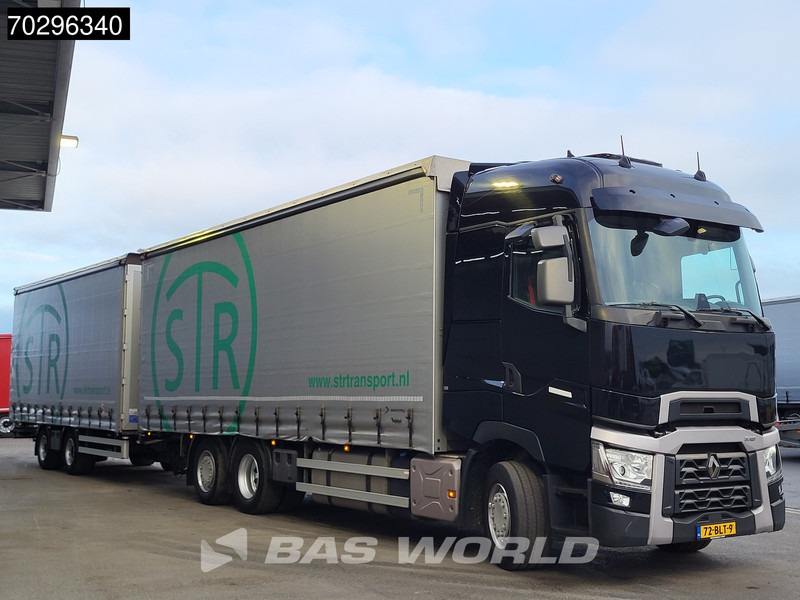 Renault T 480 6X2 NL-Truck combi Liftaxle 1500kg Ladebordwand Euro 6 - شاحنة ستارة: صورة 3 Renault T 480 6X2 NL-Truck combi Liftaxle 1500kg Ladebordwand Euro 6 - شاحنة ستارة: صورة 3