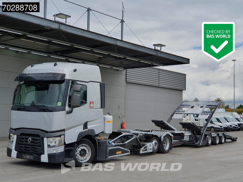 Renault T 480 6X2 Rolfo Hercules 3 truck transporer Retarder Automatic Euro 6 - شاحنة نقل سيارات شاحنة: صورة 1 Renault T 480 6X2 Rolfo Hercules 3 truck transporer Retarder Automatic Euro 6 - شاحنة نقل سيارات شاحنة: صورة 1
