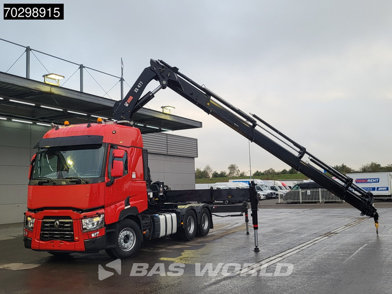 Renault T 520 6X4 Hiab 477E-7 HIDUO Crane Kran Big-Axle Euro 6 - وحدة جر: صورة 5 Renault T 520 6X4 Hiab 477E-7 HIDUO Crane Kran Big-Axle Euro 6 - وحدة جر: صورة 5