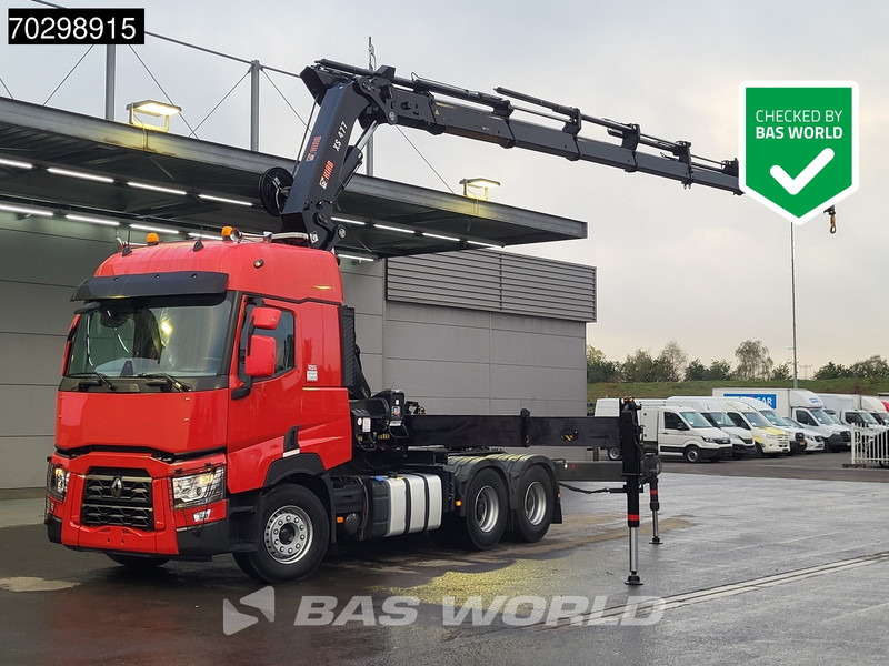 Renault T 520 6X4 Hiab 477E-7 HIDUO Crane Kran Big-Axle Euro 6 - وحدة جر: صورة 1 Renault T 520 6X4 Hiab 477E-7 HIDUO Crane Kran Big-Axle Euro 6 - وحدة جر: صورة 1