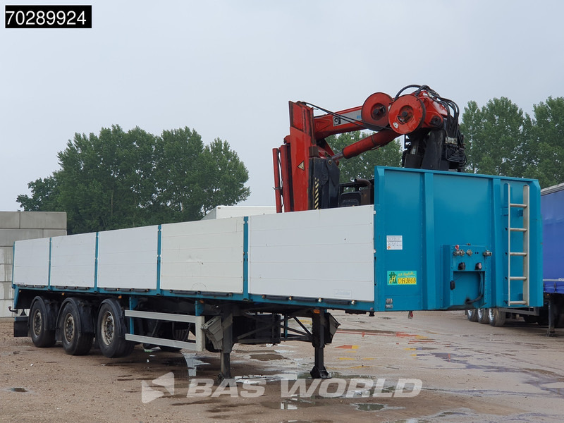 SCHROEDER WIESMOOR S12/27P2-13,2KR 2 steal wheels Liftachse 2 x Lenkachse - نصف مقطورة مسطحة: صورة 3 SCHROEDER WIESMOOR S12/27P2-13,2KR 2 steal wheels Liftachse 2 x Lenkachse - نصف مقطورة مسطحة: صورة 3