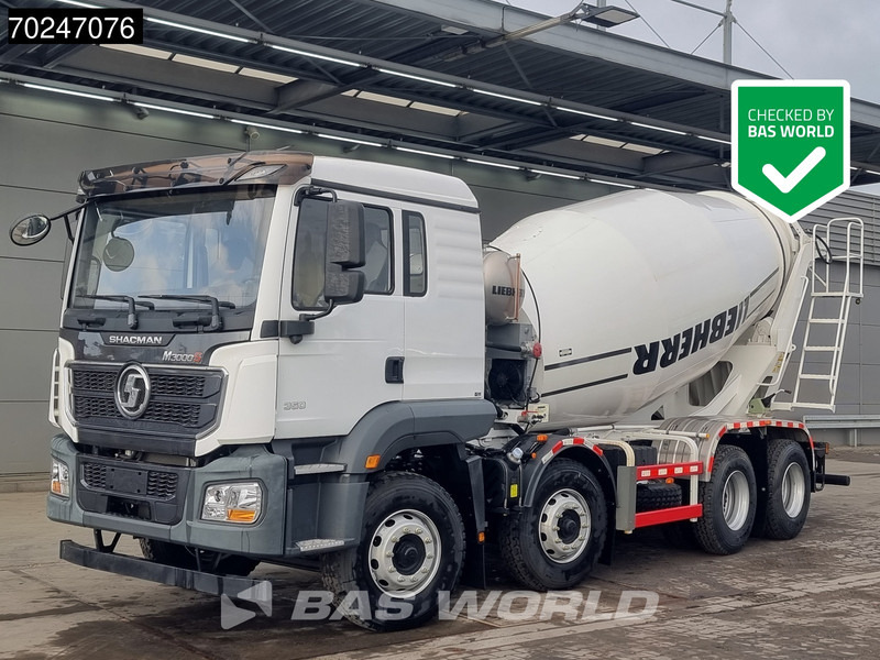 SHACMAN 8x4 EURO 6 8X4 NEW! 8m3 Liebherr Mixer Big-Axle Steel Suspension - شاحنة خلاطة خرسانة: صورة 1 SHACMAN 8x4 EURO 6 8X4 NEW! 8m3 Liebherr Mixer Big-Axle Steel Suspension - شاحنة خلاطة خرسانة: صورة 1