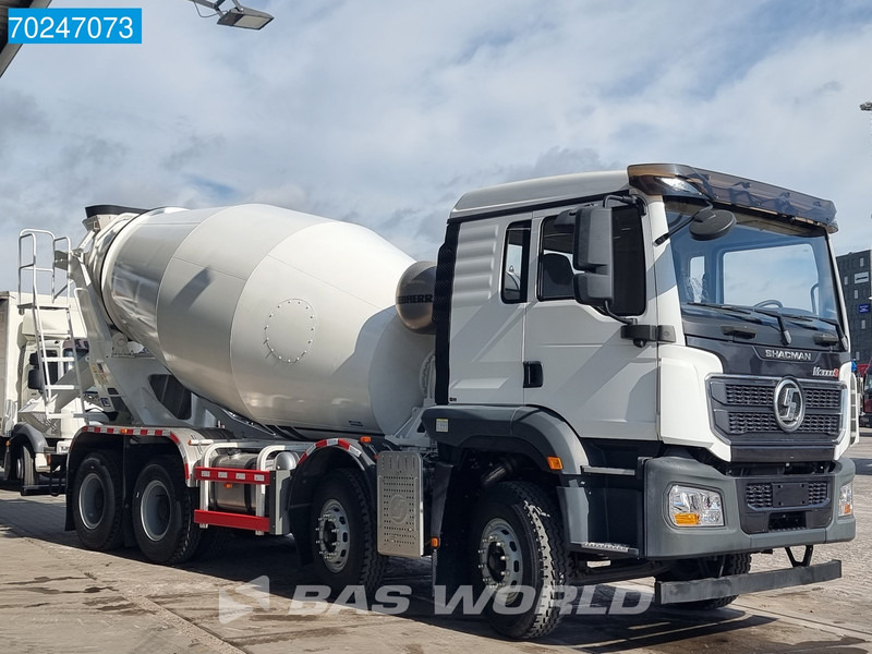 SHACMAN M3000 S 8X4 8m3 Liebherr mixer Manual Big-Axle Steelsuspension - شاحنة خلاطة خرسانة: صورة 3 SHACMAN M3000 S 8X4 8m3 Liebherr mixer Manual Big-Axle Steelsuspension - شاحنة خلاطة خرسانة: صورة 3