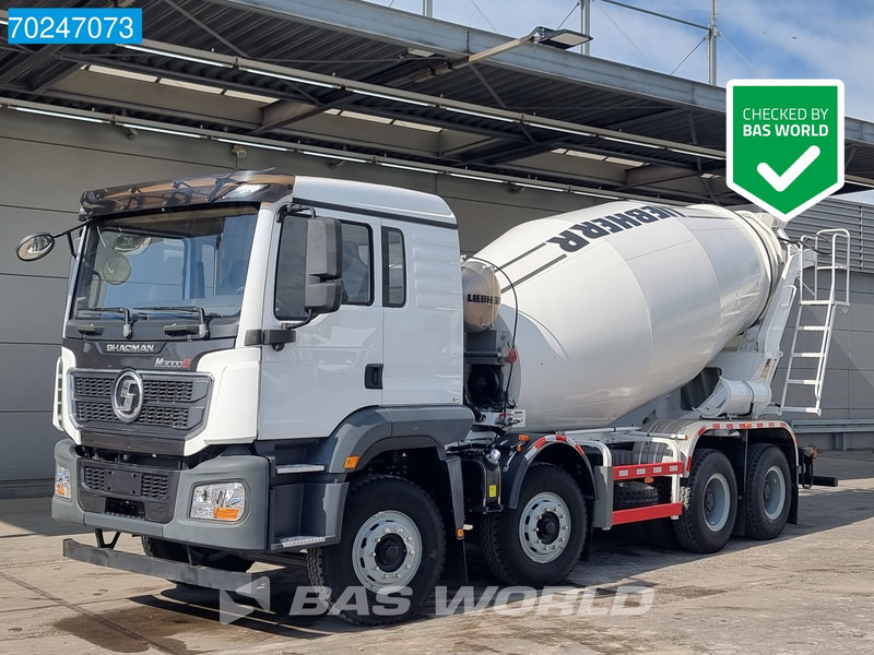 SHACMAN M3000 S 8X4 8m3 Liebherr mixer Manual Big-Axle Steelsuspension - شاحنة خلاطة خرسانة: صورة 1 SHACMAN M3000 S 8X4 8m3 Liebherr mixer Manual Big-Axle Steelsuspension - شاحنة خلاطة خرسانة: صورة 1
