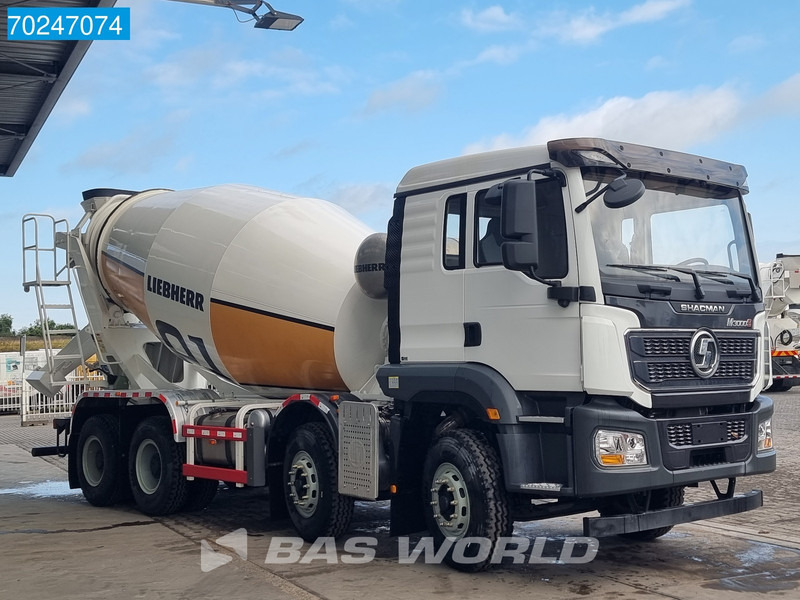 SHACMAN M3000 S 8X4 NEW! 8m3 Liebherr Mixer Big-Axle Steelsuspension - شاحنة خلاطة خرسانة: صورة 3 SHACMAN M3000 S 8X4 NEW! 8m3 Liebherr Mixer Big-Axle Steelsuspension - شاحنة خلاطة خرسانة: صورة 3