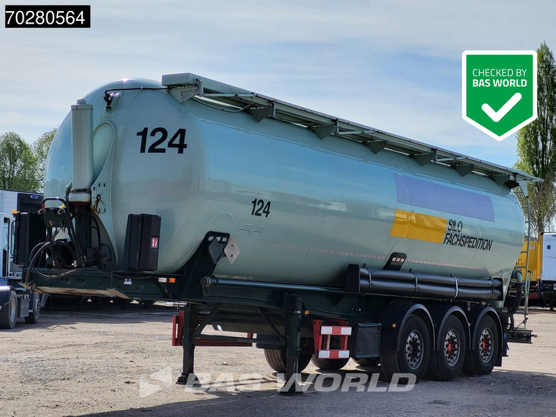 SPITZER SK2753CALGGVS 3 axles ADR 55m3 1 Comp. Gefahrgut KIP-Silo - نصف مقطورة صهريج: صورة 1 SPITZER SK2753CALGGVS 3 axles ADR 55m3 1 Comp. Gefahrgut KIP-Silo - نصف مقطورة صهريج: صورة 1