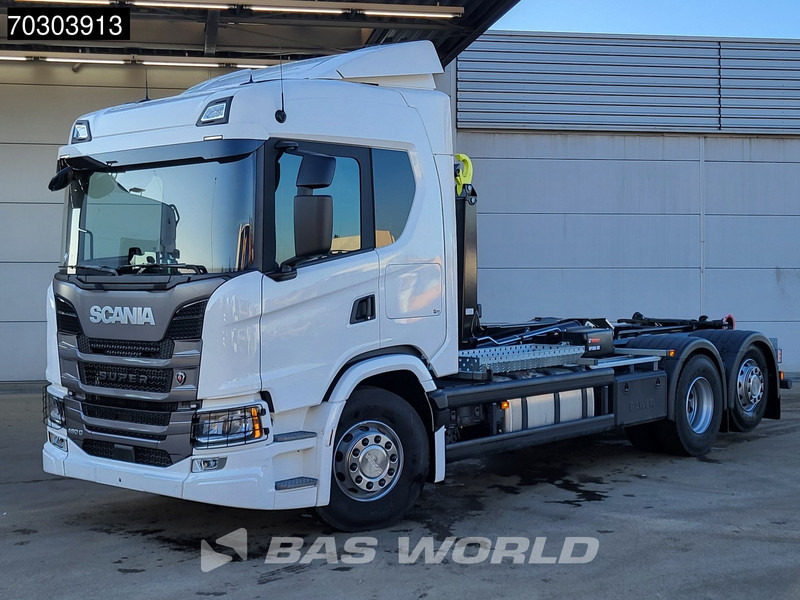 Scania G 460 6X2 NEW! 20tons HIAB Containersystem Lift+Steering Axle Automatic Retarder Euro 6 - شاحنة ذات خطاف: صورة 3 Scania G 460 6X2 NEW! 20tons HIAB Containersystem Lift+Steering Axle Automatic Retarder Euro 6 - شاحنة ذات خطاف: صورة 3