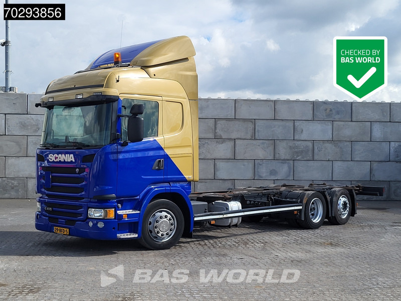 Scania G410 6X2 NL-Truck Retarder Hydarulic ACC Euro 6 - شاحنات الحاويات / جسم علوي قابل للتغيير شاحنة: صورة 1 Scania G410 6X2 NL-Truck Retarder Hydarulic ACC Euro 6 - شاحنات الحاويات / جسم علوي قابل للتغيير شاحنة: صورة 1