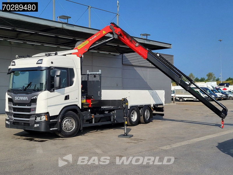 Scania G410 6X2 New! Palfinger PK24.001 SLD 5 Crane Kran Retarder Lift+Steering Axle LED ACC - شاحنات مسطحة, شاحنة كرين: صورة 3 Scania G410 6X2 New! Palfinger PK24.001 SLD 5 Crane Kran Retarder Lift+Steering Axle LED ACC - شاحنات مسطحة, شاحنة كرين: صورة 3