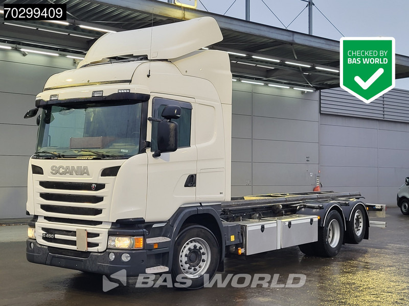 Scania G450 G 6X2 Full air suspension Automatic Lift+steering Axle Euro 6 - شاحنات الحاويات / جسم علوي قابل للتغيير شاحنة: صورة 1 Scania G450 G 6X2 Full air suspension Automatic Lift+steering Axle Euro 6 - شاحنات الحاويات / جسم علوي قابل للتغيير شاحنة: صورة 1