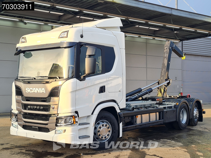 Scania G460 6X2 NEW! 20tons HIAB Containersystem Lift+Steering Axle Automatic Retarder Euro 6 - شاحنة ذات خطاف: صورة 3 Scania G460 6X2 NEW! 20tons HIAB Containersystem Lift+Steering Axle Automatic Retarder Euro 6 - شاحنة ذات خطاف: صورة 3