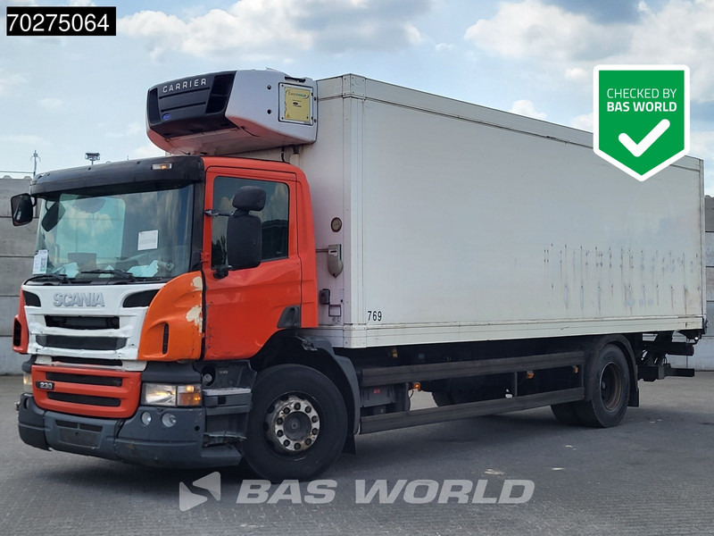 Scania P230 4X2 18tonner Automatic Ladebordwand Euro 5 - شاحنة الفريزر: صورة 1 Scania P230 4X2 18tonner Automatic Ladebordwand Euro 5 - شاحنة الفريزر: صورة 1