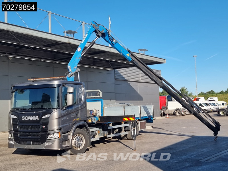 Scania P280 4X2 HMF 1420K-RC Kran Crane Automatic Euro 6 - شاحنات مسطحة, شاحنة كرين: صورة 5 Scania P280 4X2 HMF 1420K-RC Kran Crane Automatic Euro 6 - شاحنات مسطحة, شاحنة كرين: صورة 5