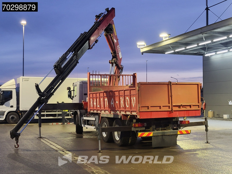 Scania P340 6X4 HMF 4220 K6 Crane Winch Tipper Full Steel Manual Gearbox - شاحنة قلاب, شاحنة كرين: صورة 5 Scania P340 6X4 HMF 4220 K6 Crane Winch Tipper Full Steel Manual Gearbox - شاحنة قلاب, شاحنة كرين: صورة 5