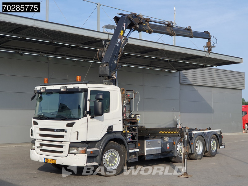 Scania P360 8X2 NL-Truck 21 Tonnes HIAB Hydrauliek Lift-Lenkachse Euro 5 - شاحنة ذات خطاف, شاحنة كرين: صورة 5 Scania P360 8X2 NL-Truck 21 Tonnes HIAB Hydrauliek Lift-Lenkachse Euro 5 - شاحنة ذات خطاف, شاحنة كرين: صورة 5