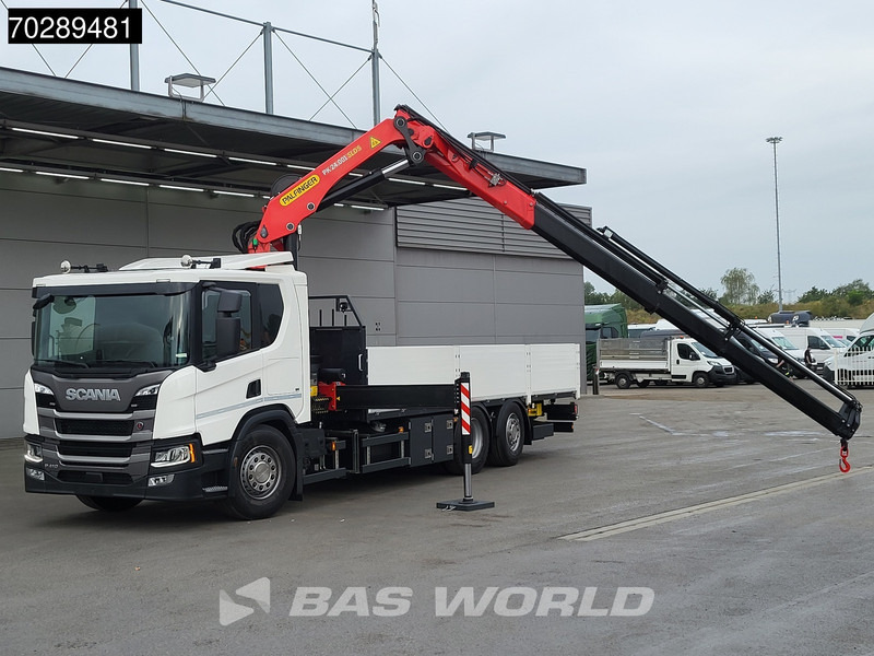 Scania P410 6X2 NEW! Palfinger PK24-001 SLD 5 Kran Crane Retarder Lift+steering axle - شاحنات مسطحة, شاحنة كرين: صورة 3 Scania P410 6X2 NEW! Palfinger PK24-001 SLD 5 Kran Crane Retarder Lift+steering axle - شاحنات مسطحة, شاحنة كرين: صورة 3