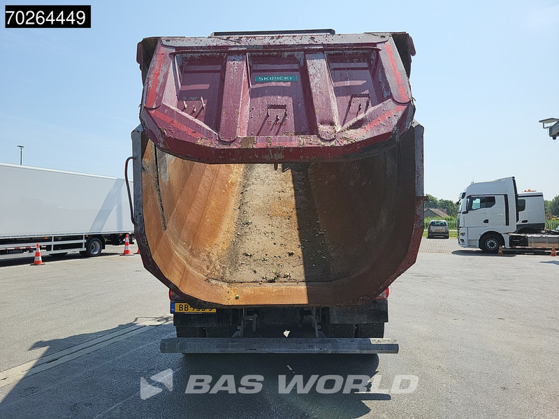 شاحنة قلاب Scania P410 8X4 NL-Truck 19m3 tipper box heating Big-Axle Steelsuspension Automatic: صورة 10