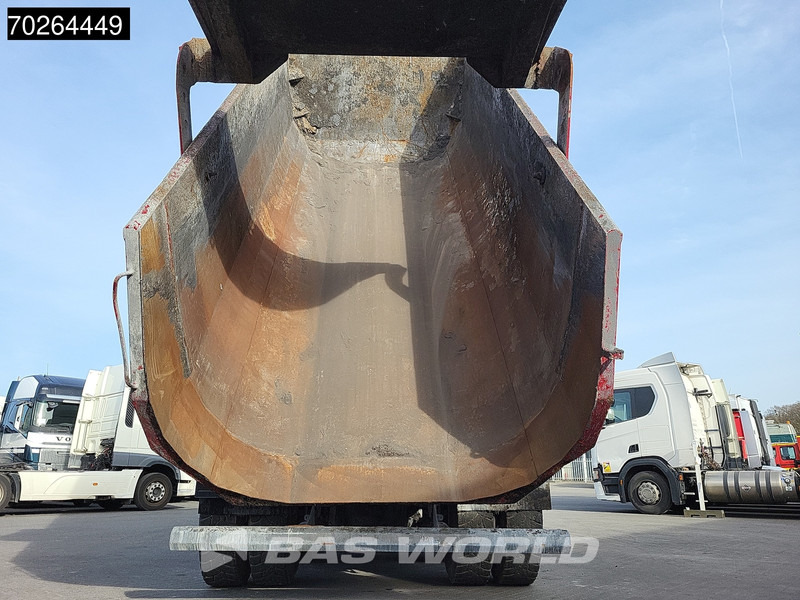 شاحنة قلاب Scania P410 8X4 NL-Truck 19m3 tipper box heating Big-Axle Steelsuspension Automatic: صورة 8