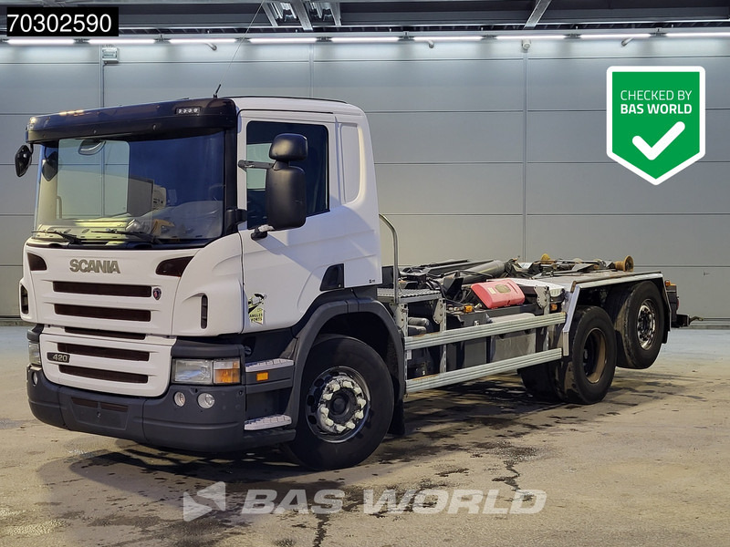 Scania P420 6X2 20 tons Dalby containersystem Lift-Axle Manual Euro 5 - شاحنة ذات خطاف: صورة 1 Scania P420 6X2 20 tons Dalby containersystem Lift-Axle Manual Euro 5 - شاحنة ذات خطاف: صورة 1