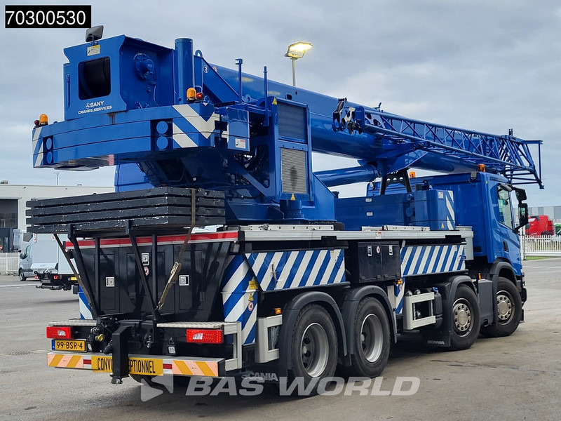Scania P450 P 8X4 Palfinger/SANY SPC500E Telescopic Crane Retarder Navi Automatic Euro 6 - شاحنة كرين: صورة 5 Scania P450 P 8X4 Palfinger/SANY SPC500E Telescopic Crane Retarder Navi Automatic Euro 6 - شاحنة كرين: صورة 5