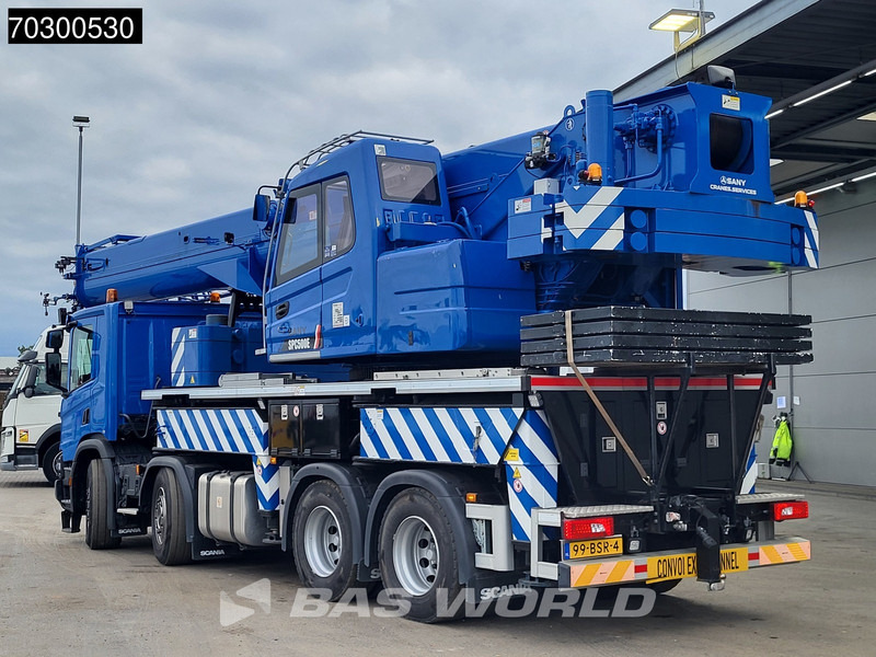 Scania P450 P 8X4 Palfinger/SANY SPC500E Telescopic Crane Retarder Navi Automatic Euro 6 - شاحنات مسطحة, شاحنة كرين: صورة 2 Scania P450 P 8X4 Palfinger/SANY SPC500E Telescopic Crane Retarder Navi Automatic Euro 6 - شاحنات مسطحة, شاحنة كرين: صورة 2