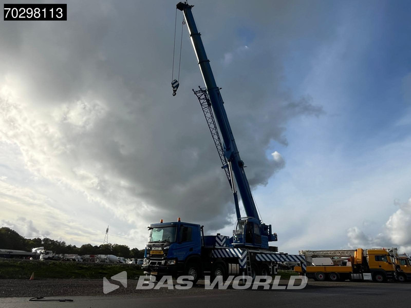 Scania P450 P 8X4 Palfinger/SANY SPC500E Telescopic Crane Retarder Navi Automatic Euro 6 - شاحنة كرين: صورة 3 Scania P450 P 8X4 Palfinger/SANY SPC500E Telescopic Crane Retarder Navi Automatic Euro 6 - شاحنة كرين: صورة 3