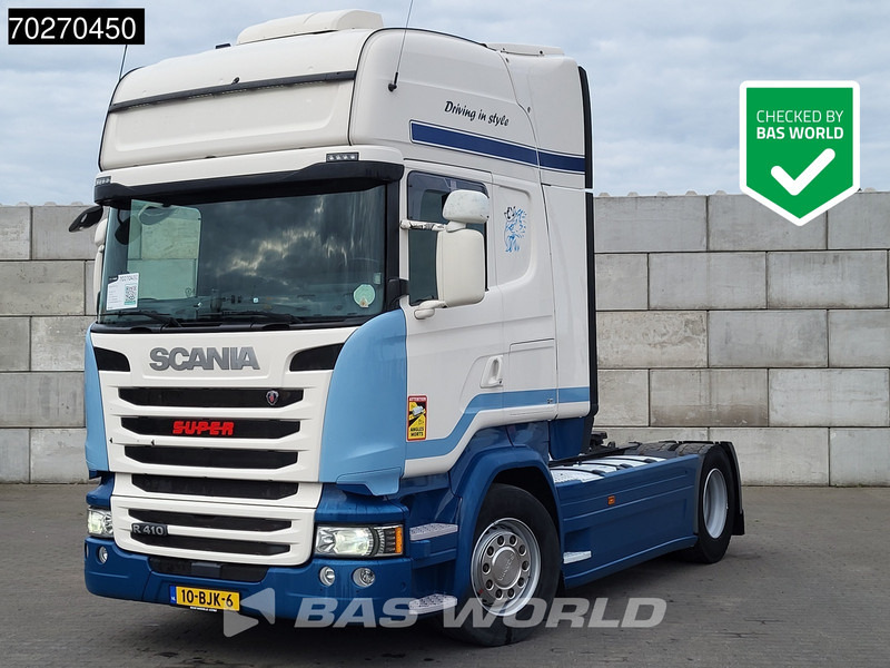 Scania R410 4X2 NL-Truck Retarder 2x Tanks Standklima - وحدة جر: صورة 1 Scania R410 4X2 NL-Truck Retarder 2x Tanks Standklima - وحدة جر: صورة 1