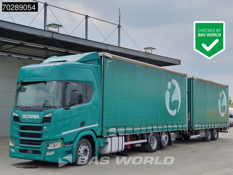 Scania R410 6X2 Combi Retarder Standklima lifting roof ACC LED Euro 6 - شاحنة ستارة: صورة 1 Scania R410 6X2 Combi Retarder Standklima lifting roof ACC LED Euro 6 - شاحنة ستارة: صورة 1