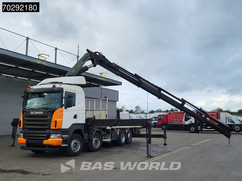 Scania R420 8X2 Palfinger PK74002 Kran Crane Retarder Lift-Steering Axle Euro 4 - شاحنات مسطحة, شاحنة كرين: صورة 5 Scania R420 8X2 Palfinger PK74002 Kran Crane Retarder Lift-Steering Axle Euro 4 - شاحنات مسطحة, شاحنة كرين: صورة 5