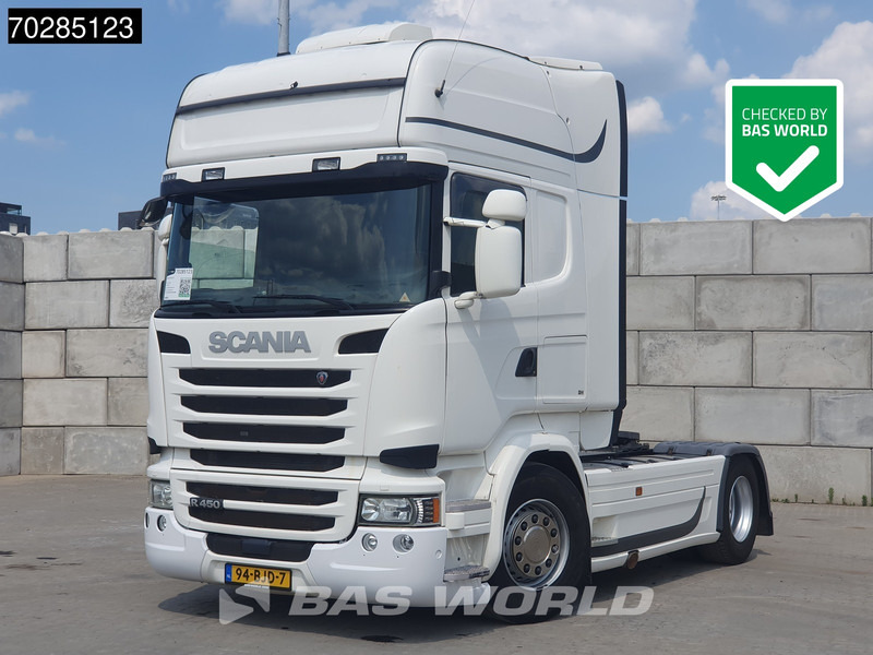 Scania R450 R 4X2 NL-Truck 2x Tanks Standklima Navi Xenon - وحدة جر: صورة 1 Scania R450 R 4X2 NL-Truck 2x Tanks Standklima Navi Xenon - وحدة جر: صورة 1