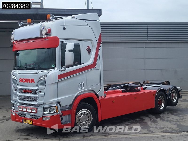 Scania R450 R 6X2 NL-Truck 26t Haak Retarder Liftas Navi Euro 6 - شاحنة ذات خطاف: صورة 3 Scania R450 R 6X2 NL-Truck 26t Haak Retarder Liftas Navi Euro 6 - شاحنة ذات خطاف: صورة 3