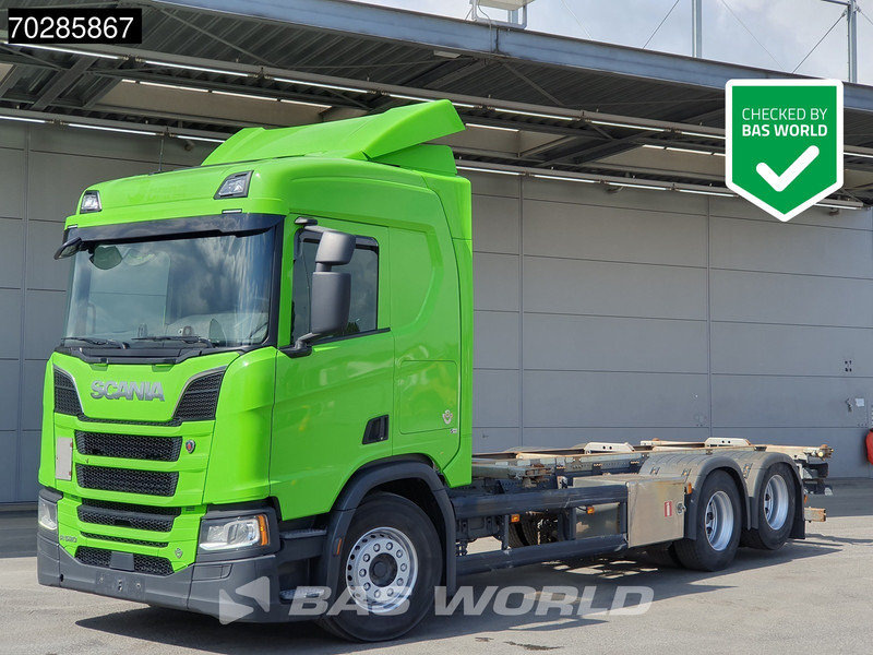 Scania R520 R 6X2 BDF Retarder Lift-axle Automatic LED ACC Euro 6 - شاحنات الحاويات / جسم علوي قابل للتغيير شاحنة: صورة 1 Scania R520 R 6X2 BDF Retarder Lift-axle Automatic LED ACC Euro 6 - شاحنات الحاويات / جسم علوي قابل للتغيير شاحنة: صورة 1