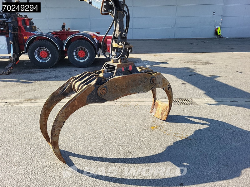 شاحنة قطع الأشجار, شاحنة كرين Scania R580 6X4 Holz Kran Diebolt D28 Full-Steel: صورة 6