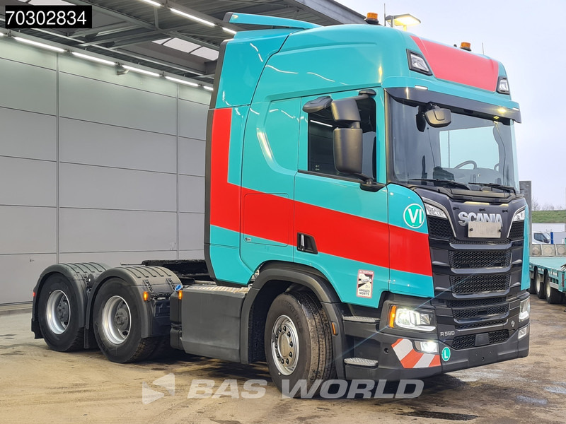Scania R580 R 6X4 120T! 3-Pedals Retarder Big-Axle Leder Standklima - وحدة جر: صورة 3 Scania R580 R 6X4 120T! 3-Pedals Retarder Big-Axle Leder Standklima - وحدة جر: صورة 3