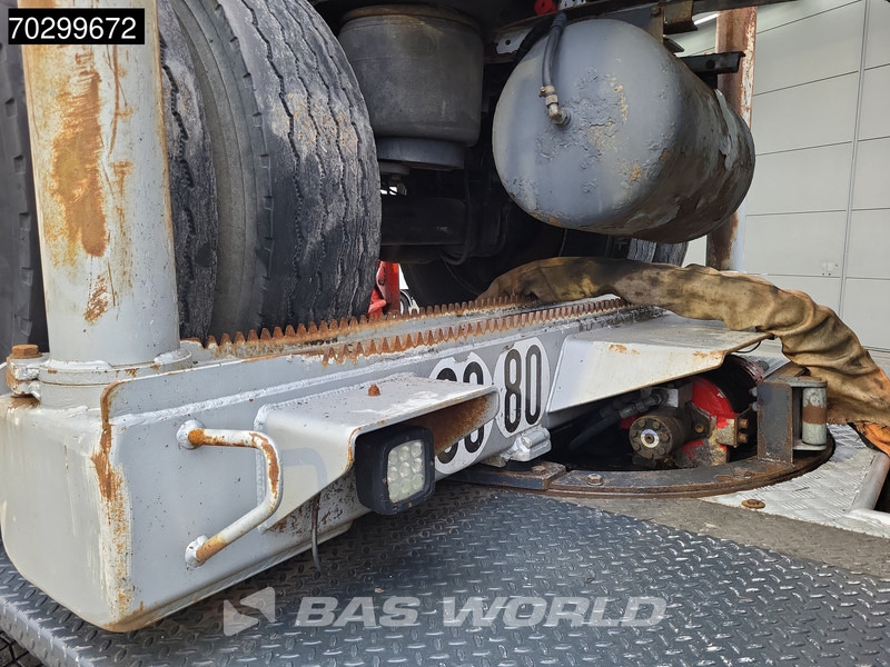 شاحنة قطع الأشجار, شاحنة كرين Scania R580 R 6X4 NL-Truck Diebolt D28.81 Kran Crane Holztransport + Dolly Retarder Euro 6: صورة 16
