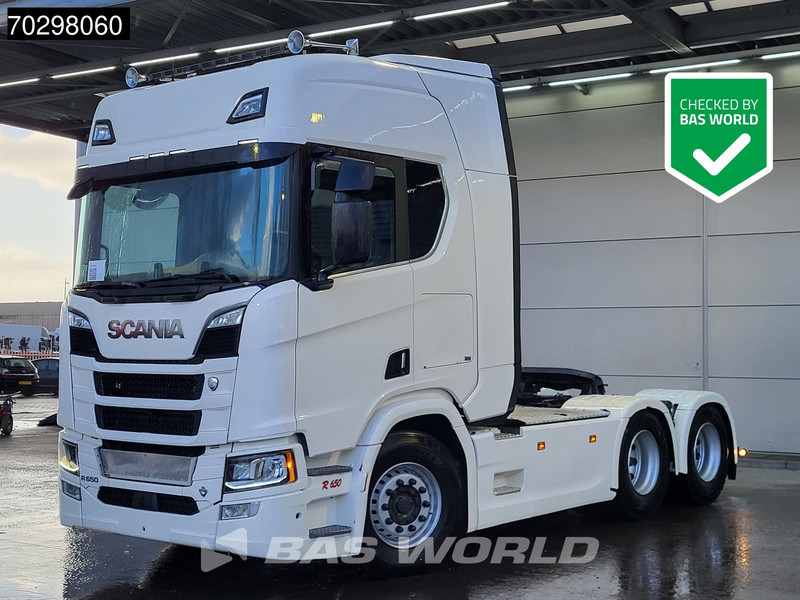 Scania R650 R 6X4 Full-Air! Retarder ACC Hydraulik Leder Navi Euro 6 - وحدة جر: صورة 1 Scania R650 R 6X4 Full-Air! Retarder ACC Hydraulik Leder Navi Euro 6 - وحدة جر: صورة 1