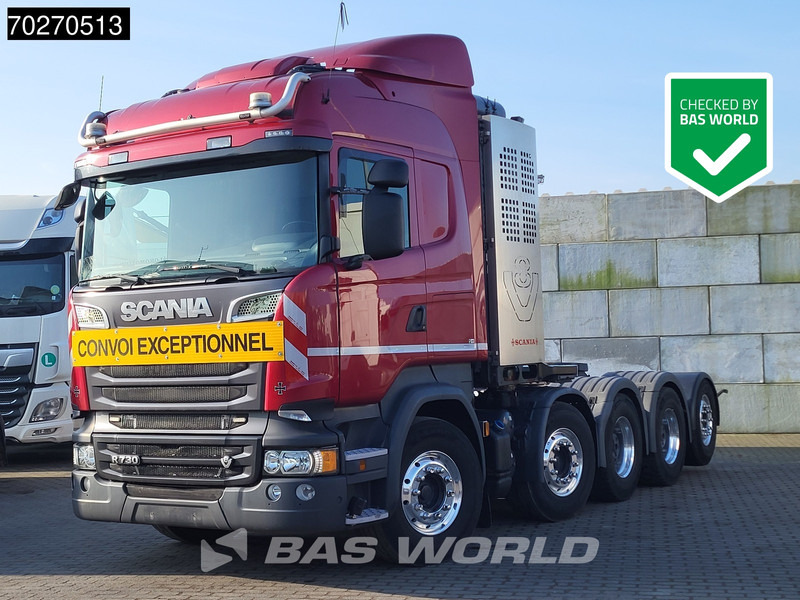Scania R730 10X4 160T! Retarder 2x Tanks Big-Axle Drumbrakes Full-Air Hydraulik Navi Standklima Alcoa's - وحدة جر: صورة 1 Scania R730 10X4 160T! Retarder 2x Tanks Big-Axle Drumbrakes Full-Air Hydraulik Navi Standklima Alcoa's - وحدة جر: صورة 1