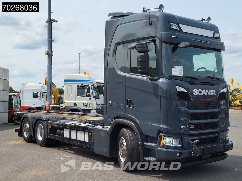 Scania S540 6X2 Retarder Euro 6 ACC Navi ADR Euro 6 - شاحنات الحاويات / جسم علوي قابل للتغيير شاحنة: صورة 3 Scania S540 6X2 Retarder Euro 6 ACC Navi ADR Euro 6 - شاحنات الحاويات / جسم علوي قابل للتغيير شاحنة: صورة 3
