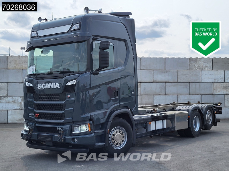 Scania S540 6X2 Retarder Euro 6 ACC Navi ADR Euro 6 - شاحنات الحاويات / جسم علوي قابل للتغيير شاحنة: صورة 1 Scania S540 6X2 Retarder Euro 6 ACC Navi ADR Euro 6 - شاحنات الحاويات / جسم علوي قابل للتغيير شاحنة: صورة 1