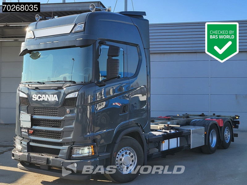 Scania S540 6X2 Retarder Full Air CS20H LED Euro 6 - شاحنات الحاويات / جسم علوي قابل للتغيير شاحنة: صورة 1 Scania S540 6X2 Retarder Full Air CS20H LED Euro 6 - شاحنات الحاويات / جسم علوي قابل للتغيير شاحنة: صورة 1