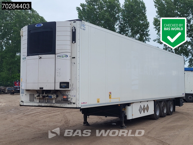 Schmitz Cargobull Carrier 1950MT 3 axles TUV 11/25 Doppelstock Doppelverdampfer Blumenbreit Palettenkasten - نصف مقطورة مُبرِّدة: صورة 1 Schmitz Cargobull Carrier 1950MT 3 axles TUV 11/25 Doppelstock Doppelverdampfer Blumenbreit Palettenkasten - نصف مقطورة مُبرِّدة: صورة 1