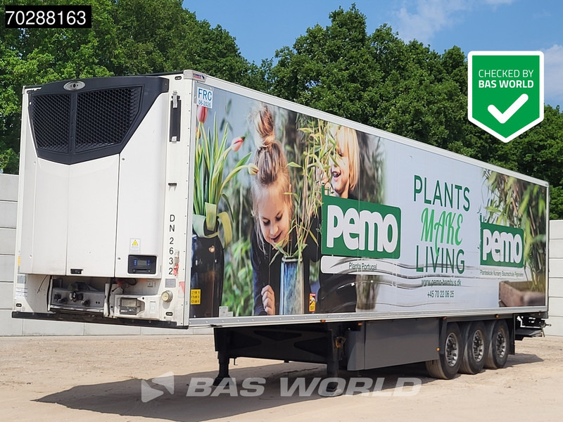 Schmitz Cargobull Carrier 3 axles Doppelverdampfer Tailgate Palettenkasten Blumenbreit LBW - نصف مقطورة مُبرِّدة: صورة 1 Schmitz Cargobull Carrier 3 axles Doppelverdampfer Tailgate Palettenkasten Blumenbreit LBW - نصف مقطورة مُبرِّدة: صورة 1