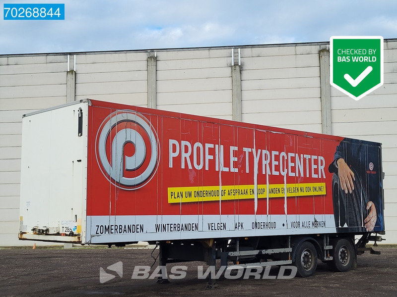 Schmitz Cargobull SKO18 2 axles Tailgate Lenkachse LBW - نصف مقطورة صندوق مغلق: صورة 1 Schmitz Cargobull SKO18 2 axles Tailgate Lenkachse LBW - نصف مقطورة صندوق مغلق: صورة 1