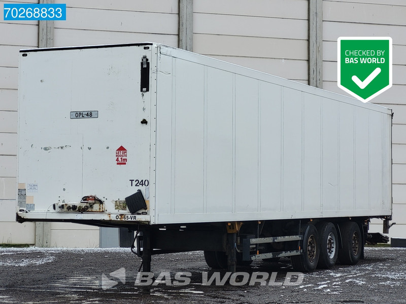 نصف مقطورة صندوق مغلق Schmitz Cargobull SKO24 3 axles Tailgate Lift+Lenakchse LBW: صورة 1