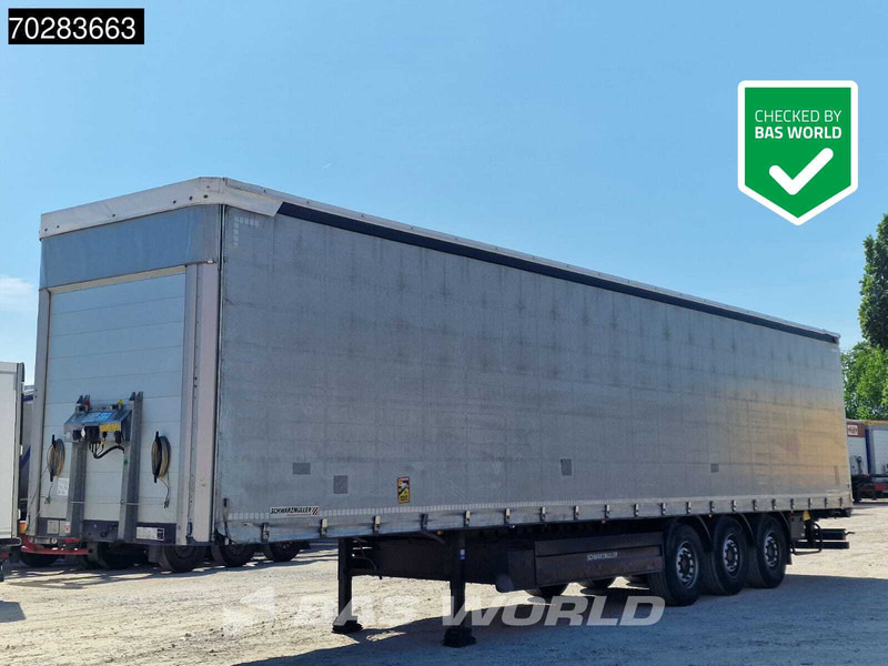 Schwarzmüller S1 3 axles Liftachse Palettenkasten Anti vandalismSliding Roof SAF - نصف مقطورة ستارة: صورة 1 Schwarzmüller S1 3 axles Liftachse Palettenkasten Anti vandalismSliding Roof SAF - نصف مقطورة ستارة: صورة 1