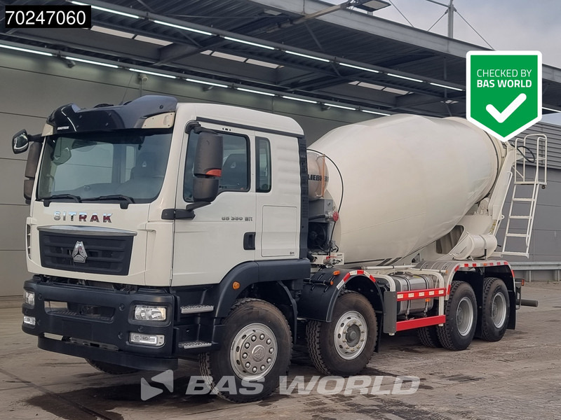 Sitrak G5 350 8X4 8m3 Liebherr HTM 804 H Mixer Big-Axle Steelsuspension - شاحنة خلاطة خرسانة: صورة 1 Sitrak G5 350 8X4 8m3 Liebherr HTM 804 H Mixer Big-Axle Steelsuspension - شاحنة خلاطة خرسانة: صورة 1