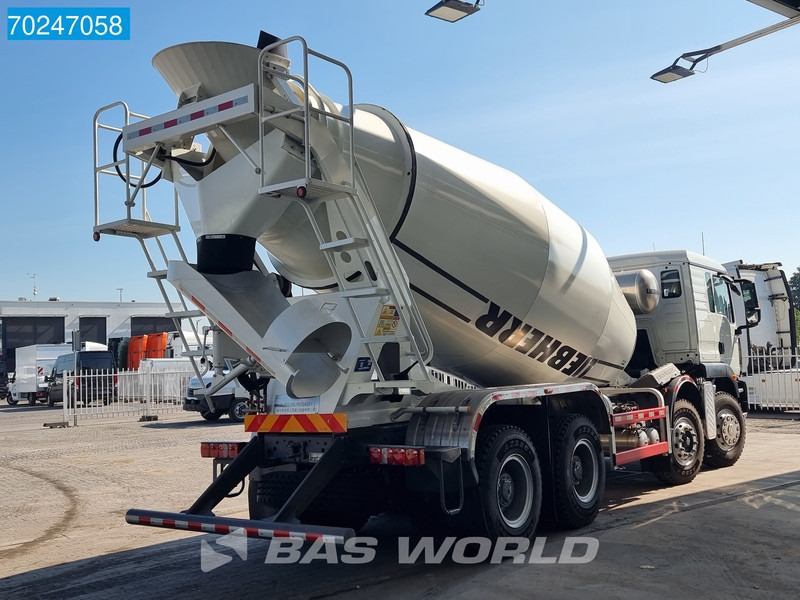 جديدة شاحنة خلاطة خرسانة Sitrak G5 350 8X4 8m3 Liebherr Mixer Big-Axle Steelsuspension: صورة 6